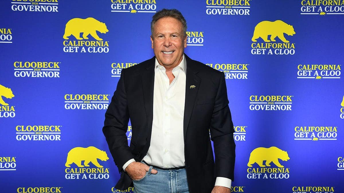 Stephen Cloobeck attending an election night watch party in Beverly Hills