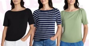 This French Girl-Inspired Tee Is a ‘Must’ for Covering up the Arms — And It’s Only This French Girl-Inspired Tee Is a ‘Must’ for Covering up the Arms — And It’s Only