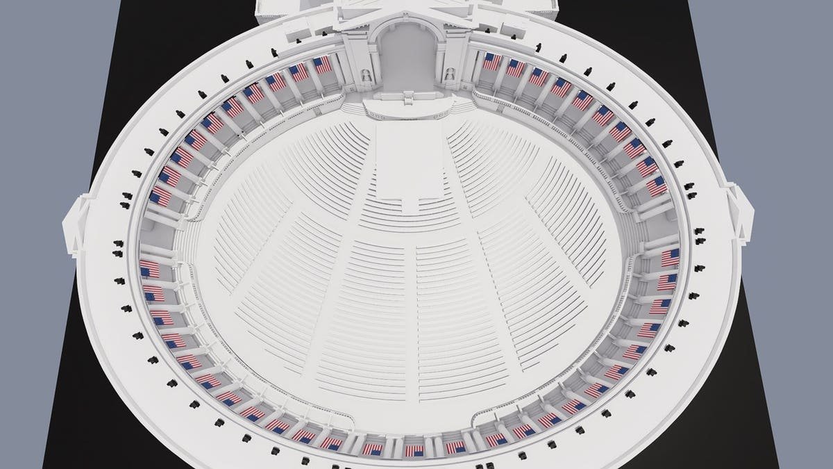 Memorial Day Arlington cemetery amphitheater vigil rendering freedom 205