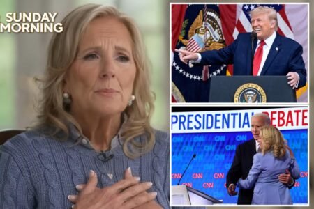 Trump mocks Jill Biden over claim she thought Joe had stroke during debate Trump mocks Jill Biden over claim she thought Joe had stroke during debate