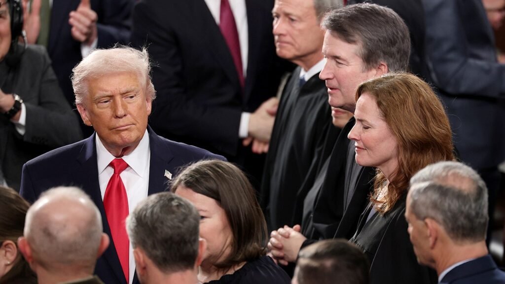 Trump criticizes 2 Supreme Court justices by name over tariff ruling