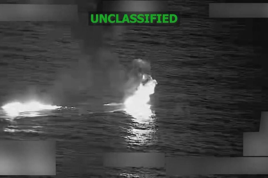 US military kills alleged narco-terrorist in lethal strike on drug-trafficking vessel in Eastern Pacific