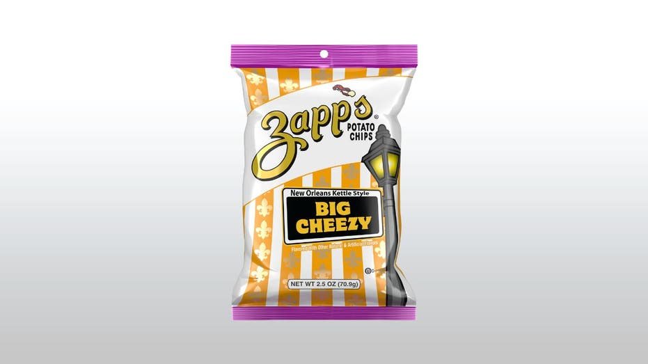 Zapp's 2.5-oz. Big Cheezy Potato Chips.
