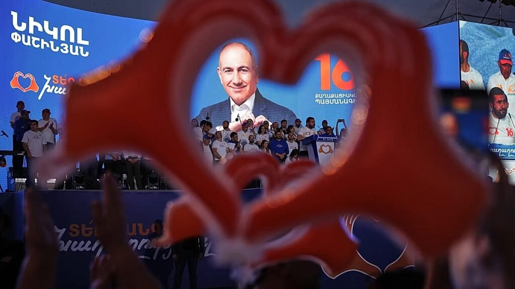 Pashinyan hails ‘historic victory’ in Armenia’s decisive election Pashinyan hails ‘historic victory’ in Armenia’s decisive election