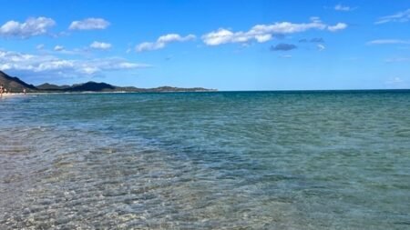 Sardinia: beach shade only for children and elderly Sardinia: beach shade only for children and elderly