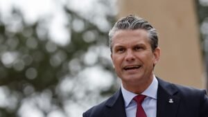 Video. Watch: Hegseth warns of ‘invasion’ on European shores in D-Day speech