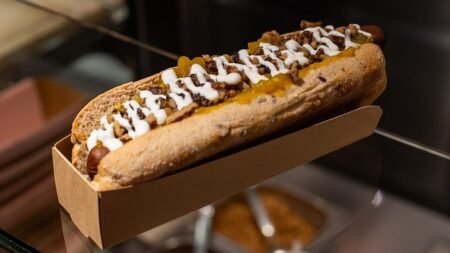 Hot dogs in first class? Fast food classic goes gourmet on Swiss First