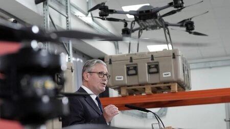 UK announces billions for drones and touts European defence projects