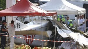 Eleven killed as parachute training aircraft crashes near Nancy