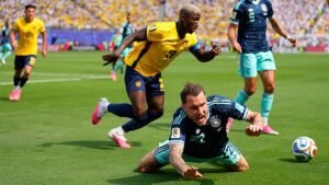 Ecuador win as Germany disappoint and Neuer blunders