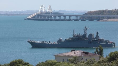 Ukraine’s strikes are methodically cutting Crimea off from Russia