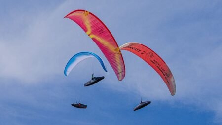 Central Asia’s first Paragliding World Cup is taking place in Kazakhstan