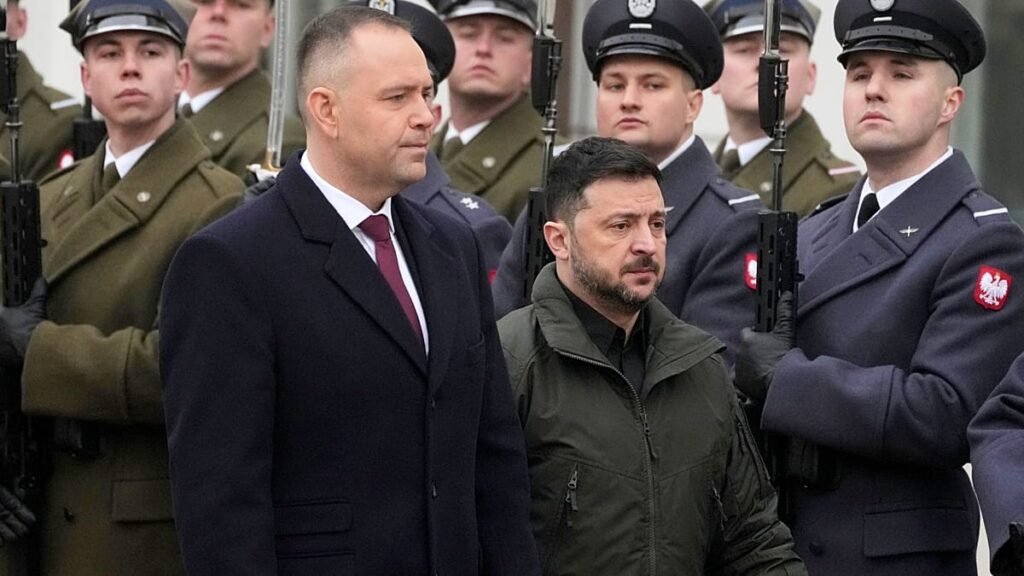 Polish president strips Zelenskyy of Poland’s highest state honour