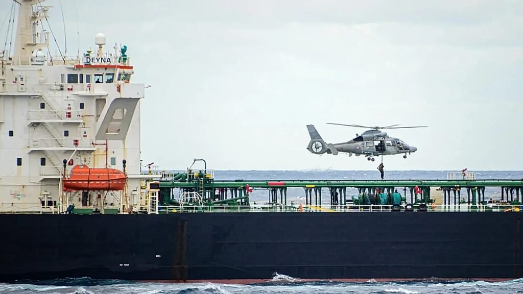France and allies intercept uncompliant Russian shadow fleet tanker