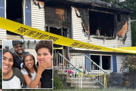 New York corrections officer was on duty when his teenage kids were killed in house fire