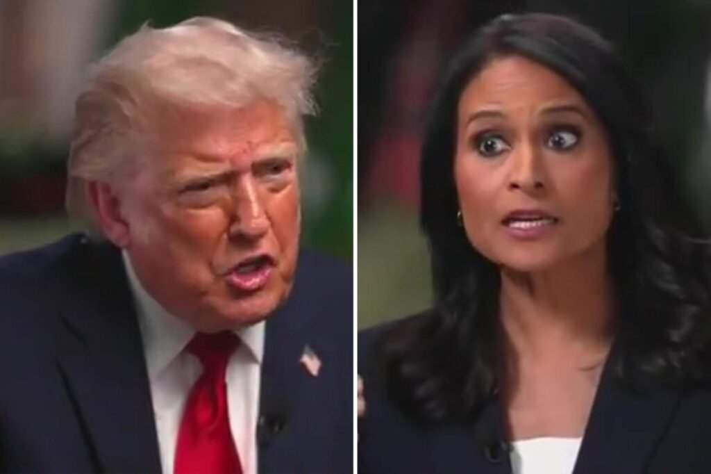 NBC reporter’s six-word claim about California elections that sparked Trump storming off NBC reporter’s six-word claim about California elections that sparked Trump storming off