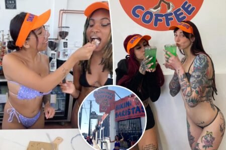 Inside LA’s first bikini coffee shop — as baristas reveal how many ‘weirdos’ show up