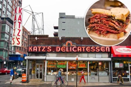 NYC’s iconic Katz’s Deli will head West — but only for a limited time