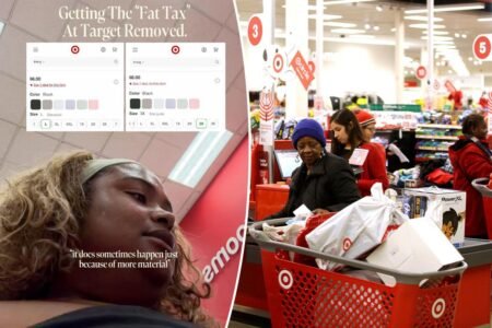 Furious shopper alleges Target adds ‘fat tax’ after discovering higher prices for larger sizes: ‘This isnt right’ Furious shopper alleges Target adds ‘fat tax’ after discovering higher prices for larger sizes: ‘This isnt right’