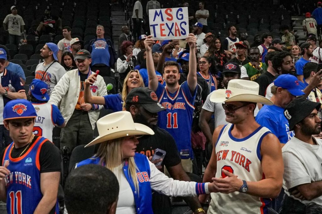 Nearly 50% of tickets for Knicks Game 5 in San Antonio purchased by NY, NJ fans