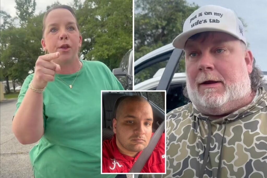 Alabama couple get into on-camera beef with customer who left one-star review about their new ice cream shop Alabama couple get into on-camera beef with customer who left one-star review about their new ice cream shop