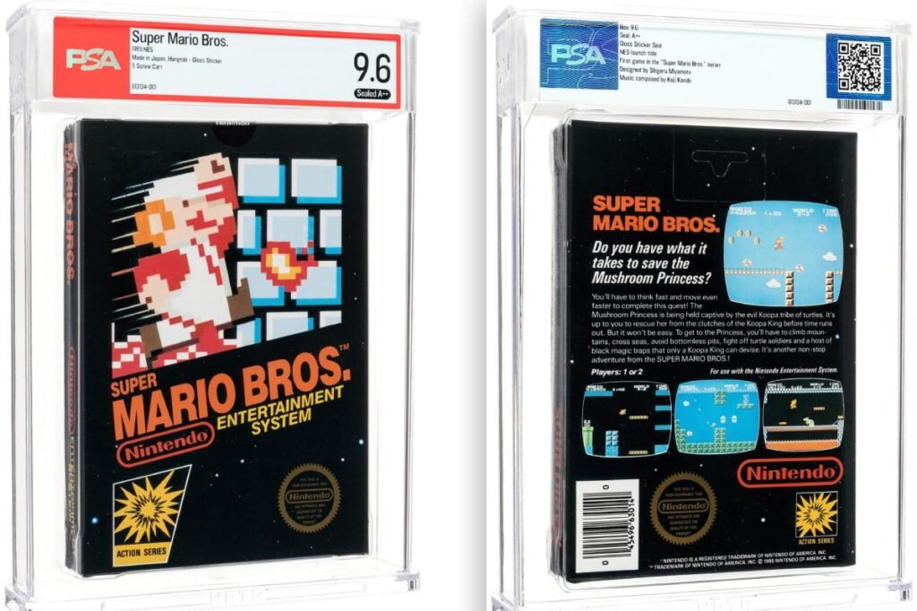 Super Mario Bros. is the most expensive game ever, smashing records with M sale