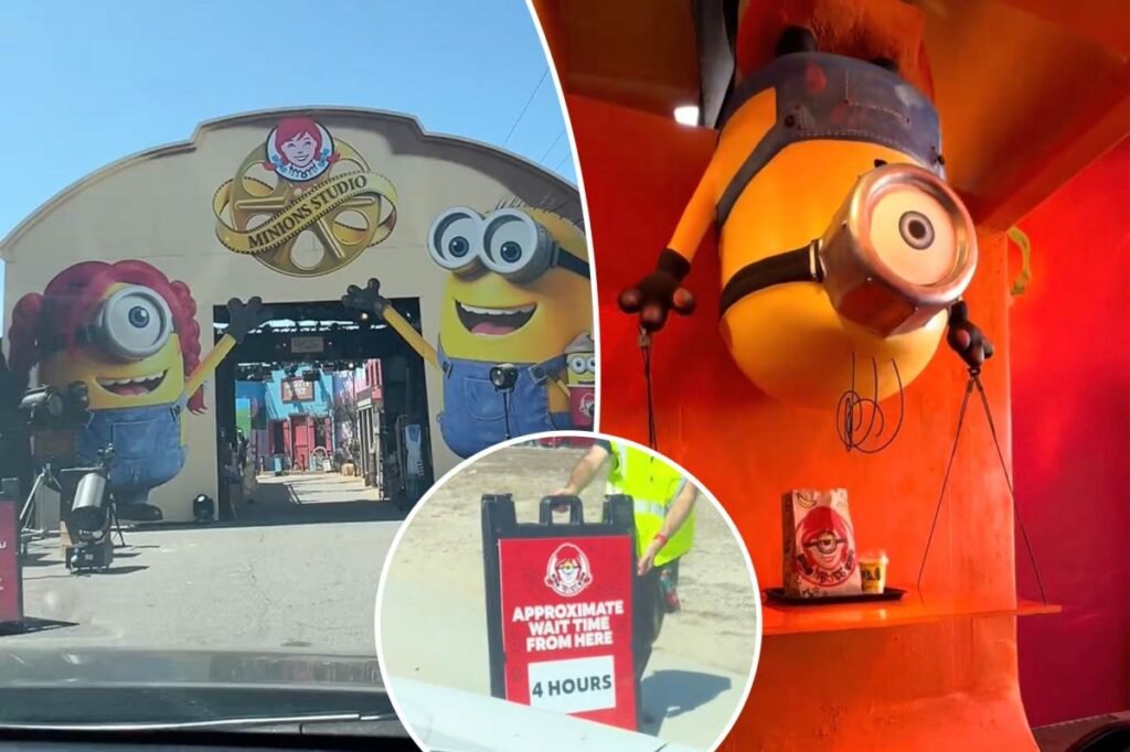 Wendy’s customers waited an ‘insane’ 7 hours for the ‘Minions & Monsters’ drive-thru experience Wendy’s customers waited an ‘insane’ 7 hours for the ‘Minions & Monsters’ drive-thru experience