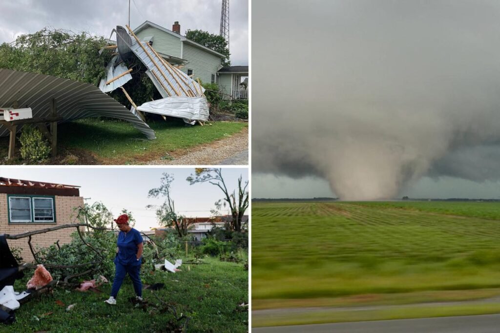 Millions of Americans threatened by outbreak of violent tornadoes and severe storms Millions of Americans threatened by outbreak of violent tornadoes and severe storms