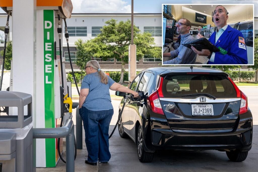 Gas prices fall below  for first time in over 5 months after US-Iran agreement to reopen Strait of Hormuz