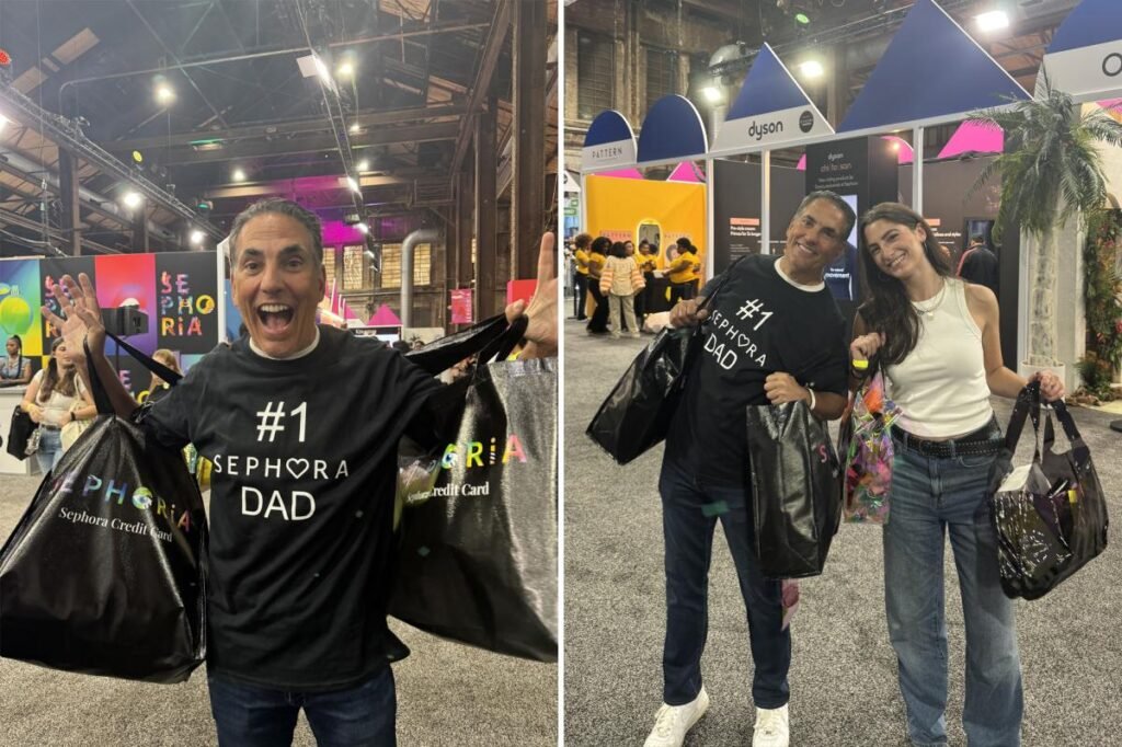 Exclusive | NJ father known as ‘Sephora Dad’ goes viral for being an unlikely beauty influencer