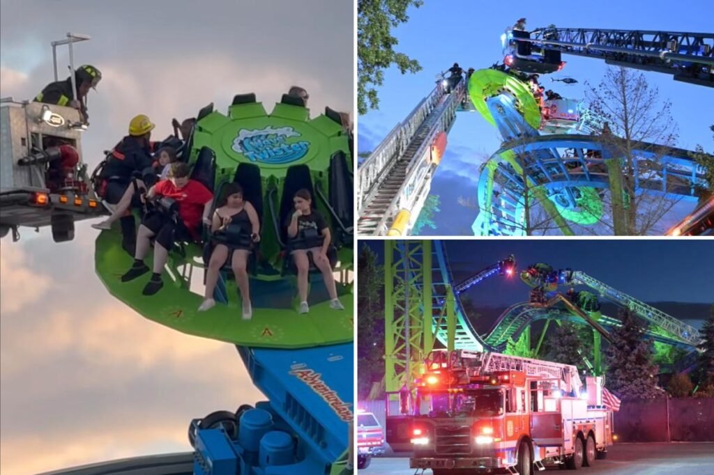 Over a dozen stranded after popular ‘Wave Twister’ ride gets stuck at Long Island’s Adventureland Over a dozen stranded after popular ‘Wave Twister’ ride gets stuck at Long Island’s Adventureland