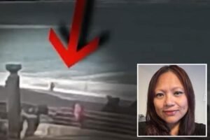 Terrifying video captures moment California woman is sucked into the ocean by sneaker wave in Pacifica Terrifying video captures moment California woman is sucked into the ocean by sneaker wave in Pacifica