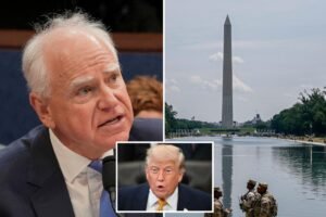 Tim Walz’s jab at Trump over Reflecting Pool draws fraud scandal backlash: ‘Sit this one out’