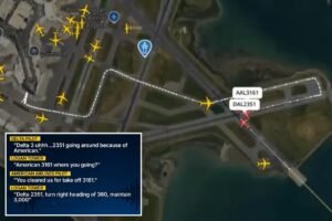 Boston Logan air traffic controller scrambles to avoid near miss as 2 flights come within 300 feet of each other Boston Logan air traffic controller scrambles to avoid near miss as 2 flights come within 300 feet of each other