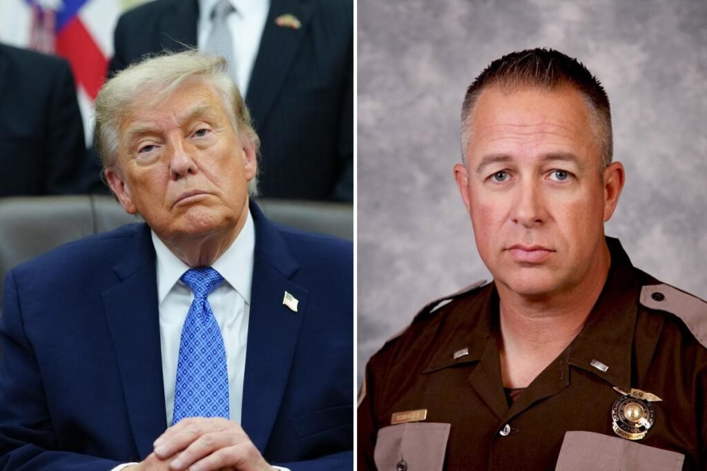 Trump picks Marine and ex- Oklahoma state trooper to lead ICE