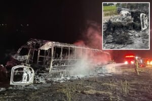 Deadly Wine Country crash sees driver smash into tour bus before both erupt in flames