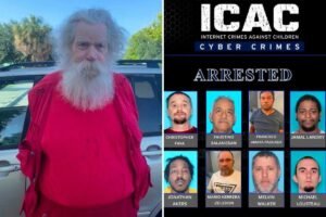 Santa Claus among 11 busted in Louisiana child sex predator sting