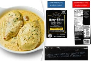 Federal health officials issue warning about chicken product in 9 states over misbranding concerns