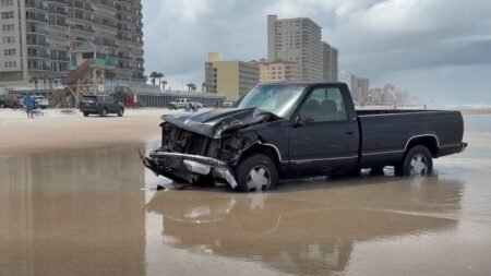 Florida beach toll booth worker killed after driver rams structure before getting stuck in sand, sheriff says Florida beach toll booth worker killed after driver rams structure before getting stuck in sand, sheriff says