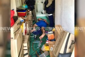 Previously unseen photo reveals moment of Claremont serial killer’s arrest