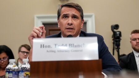 Acting AG Blanche reveals fate of Trump’s ‘anti-weaponization fund’ under pressure from House lawmakers