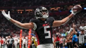 Drake London signs 1M deal with Falcons, becoming third highest-paid receiver in NFL: reports