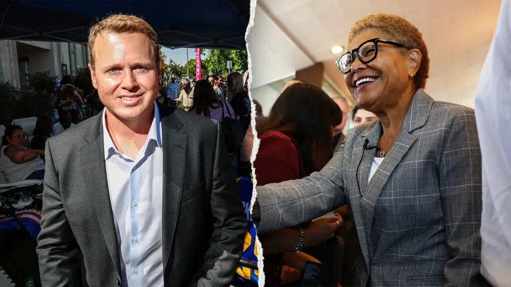 Spencer Pratt surges to runoff in LA mayor’s race after angry voters send message to Karen Bass