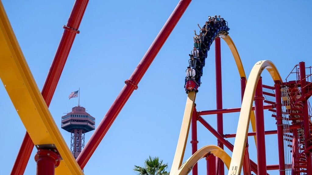 Popular amusement park bans guest for life after roller coaster stunt viral video
