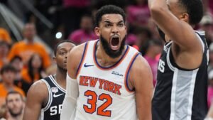 Karl-Anthony Towns credits late mother for calm feeling he had in thrilling Game 1 of NBA Finals