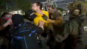 Federal agents arrest anti-ICE agitators during chaotic Delaney Hall confrontations caught on video Federal agents arrest anti-ICE agitators during chaotic Delaney Hall confrontations caught on video