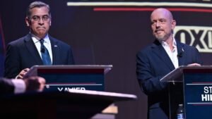 Steve Hilton launches ad mocking Xavier Becerra’s ’36 years’ as a career politician in California gov race Steve Hilton launches ad mocking Xavier Becerra’s ’36 years’ as a career politician in California gov race