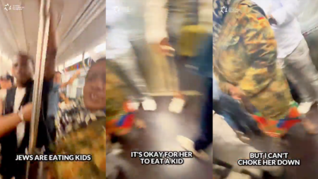 Woman allegedly choked subway rider, yelled antisemitic remarks in attack caught on video: police Woman allegedly choked subway rider, yelled antisemitic remarks in attack caught on video: police