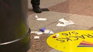 Five stabbed near Penn Station, leaving one seriously injured as investigation continues Five stabbed near Penn Station, leaving one seriously injured as investigation continues