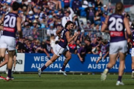 Reuben Ginbey injury compounds Eagles’ loss to Port Adelaide; Dockers record historic 124-point win over North Melbourne Reuben Ginbey injury compounds Eagles’ loss to Port Adelaide; Dockers record historic 124-point win over North Melbourne